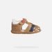 Hnědé chlapecké sandály Geox Sandal Macchia