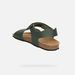 Khaki chlapecké sandály Geox Ghita
