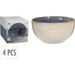 EXCELLENT HOUSEWARE Sada misek 4 ks 580 ml modrá KO-Q07000070