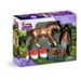 SCHLEICH Hannah s koněm a překážkami