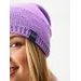 Unuo Dámská čepice pletená Warm, Lila