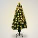HOMESTYLING Vánoční stromeček s LED osvětlením 120 cm KO-AFB000420
