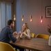 Hama SMART WiFi LED žárovka, Matter, E27, retro, ST64 Filament, RGBW, stmívatelná, aplikace