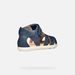 Tmavě modré chlapecké barefoot sandály Geox Sandal Steppieup B