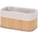 HOMESTYLING Košíky do koupelny úložné sada 3 ks bambus KO-KR8100530