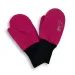 ESITO Palcové rukavice softshell Raspberry pink - malinová