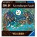 Dřevěné puzzle Kouzelný les 500 dílků