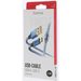 Hama kabel Reflective USB-C 2.0 typ A-C 1,5 m, modrý