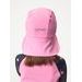 Unuo, Dětská kšiltovka s plachetkou a UV ochranou 50+, Růžová, Květiny