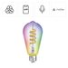 Hama SMART WiFi LED žárovka, Matter, E27, retro, ST64 Filament, RGBW, stmívatelná, aplikace
