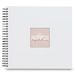 Hama album klasické spirálové FINE ART 36x32 cm, 50 stran, bílá, černé listy