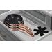 BERLINGERHAUS Wok s mramorovým povrchem 30 cm Rosegold Metallic Line BH-6171