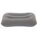Semišový nafukovací polštář - mix 2 barvy, 42x26x10cm