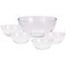 EXCELLENT HOUSEWARE Sada skleněných misek 5 ks KO-C85000540