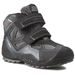 GEOX dětské boty JR SAVAGE B ABX BLACK/DK GREY