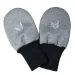 ESITO Rukavice softshell bezpalcové Šedý melír - šedá