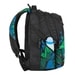 Studentský batoh pro kluky Bagmaster BAG 7 F BLACK/GREEN/BLUE