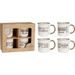 EXCELLENT HOUSEWARE Sada hrnků kamenina 4 ks 200 ml KO-Q75102910