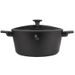 BERLINGERHAUS Kastrol s titanovým povrchem a poklicí 30 cm Antracit Collection BH-8133