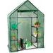 KINZO Zahradní foliovník se vstupem 6 polic 195x73x143 mm ED-219566