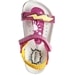 Dětské letní boty GEOX J NEW SANDAL ALOHA G FUCHSIA/WHITE