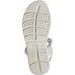 Dětské letní boty GEOX J SANDAL SUKIE GIRL SILVER