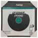 Hama rám na obal gramofonové desky (LP/vinyl), 31,5x31,5 cm, hliníkový, matný černý