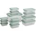 EXCELLENT HOUSEWARE Box na potraviny sada 13 ks zelená KO-024002110