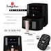 BERLINGERHAUS Horkovzdušná fritéza digitální 5 l Black Rose Collection BH-9488