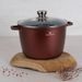 BLAUMANN Hrnec s keramickým povrchem a poklicí 24 cm Cera Stone Collection BL-4087