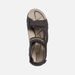 Tmavě hnědé pánské sandály Geox Uomo Sandal Strada