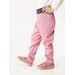 Unuo Dětské softshellové kalhoty bez zateplení pružné Sporty, Starorůžová