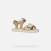 Zlaté dívčí sandály Geox Sandal Haiti