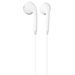 Hama sluchátka s mikrofonem Glow II, pecky, konektor Lightning, bílá