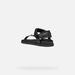 Černé dívčí sandály Geox Sandal Foammentera