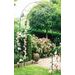 KINZO Zahradní oblouk na růže brána 240 x 140 cm ED-230499