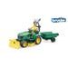Užitkové vozy - bworld traktor John Deere s přívěsem a zahradníkem