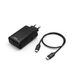 Hama síťová USB nabíječka Power Delivery, USB-C kabel, 45W