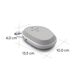 Hama Calm, Bluetooth® reproduktor, plochý, bílý šum, časovač, 3 W