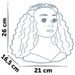 My Beauty Česací hlava Afro