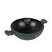 BERLINGERHAUS Pánev wok s poklicí a titanovým povrchem 30 cm Matte Green Collection BH-8160