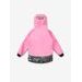Dětská softshellová bunda s fleecem Basic, Růžová, Zahrada