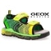 Dětské letní boty GEOX J SANDAL ANDROID BOY LIME GREEN