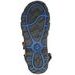 Dětské letní boty GEOX JR SANDAL STRADA NAVY/RED