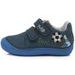 Ponte20, dětské boty, kožené, DA03-1-460 modré fotbal