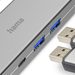 Hama USB hub, multiport, 2x USB-A, USB-C PD, HDMI, USB 3.2 5 Gb/s