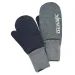 ESITO Palcové rukavice softshell DUO Grey - šedá / 2 - 3 roky