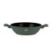 BERLINGERHAUS Pánev wok s poklicí a titanovým povrchem 30 cm Matte Green Collection BH-8160