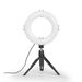 Hama SpotLight Smart 80 II, kruhové LED světlo 8", držák mobilu, dálková spoušť, stolní stativ