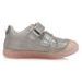 DDstep 049-68A, dětské kožené boty, šedé